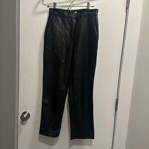 Aritzia Babaton Command Faux-Leather Pants